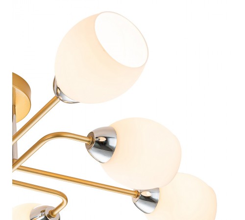 Люстра на штанге Escada 1132/8P Gold Hope