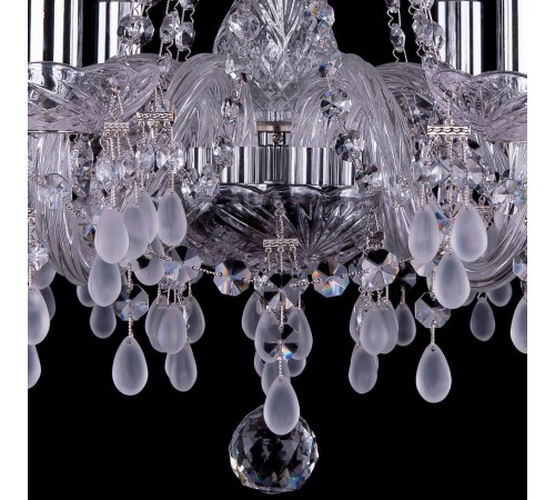 Подвесная люстра Bohemia Ivele Crystal 1410/6/160/Ni/V0300 1410