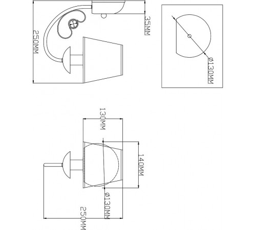 Бра Moderli V2490-1W Daniel