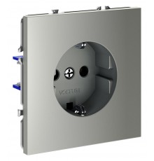 Розетка с заземлением, без рамки Voltum VLS040105 S70