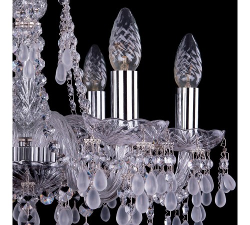 Подвесная люстра Bohemia Ivele Crystal 1410/6/160/Ni/V0300 1410