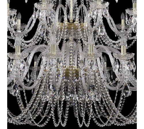 Подвесная люстра Bohemia Ivele Crystal 1402/20+10+5/530/XL-206/3d/G 1402