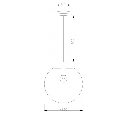 Подвесной светильник Moderli V11538-1P Aurora