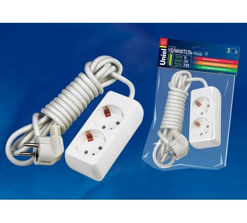 Удлинитель Uniel 02885 S-Gcd