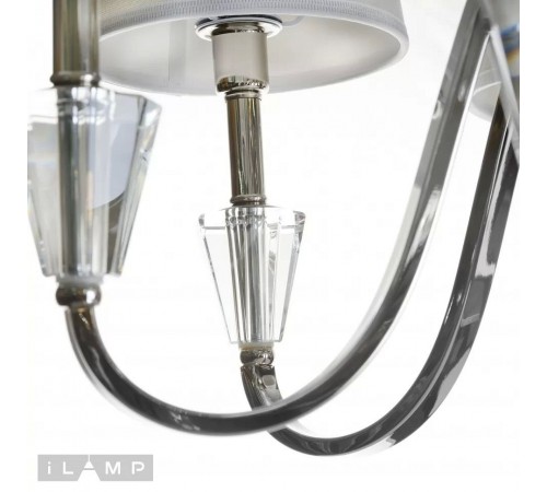 Подвесная люстра iLamp 82177/8 CR Opera