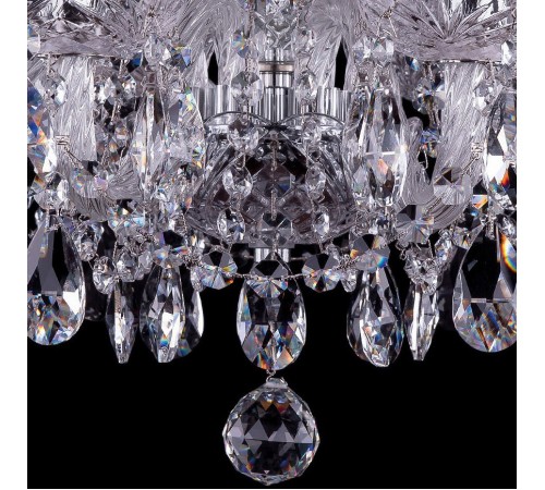 Подвесная люстра Bohemia Ivele Crystal 1402/8/160/Ni 1402