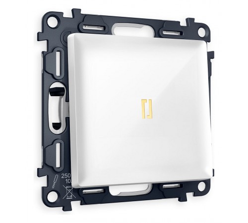 Выключатель проходной одноклавишный с подсветкой Ambrella Volt MA102030 Quant