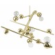 Подвесная люстра Indigo 11033/5P Gold Saldo