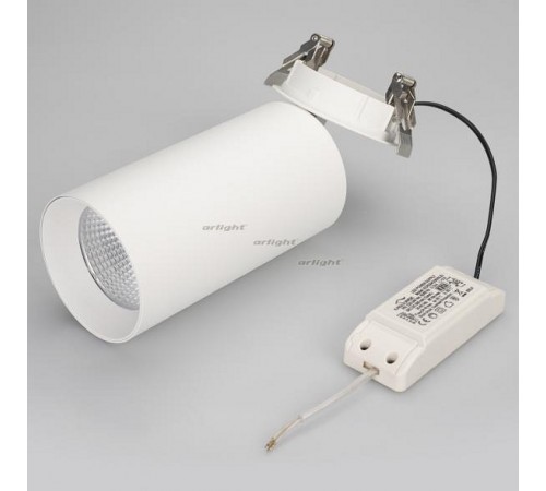 Спот Arlight 027340 SP-POLO-BUILT-R95-25W Day4000 (WH-WH, 40 deg)