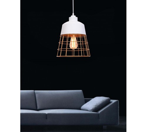 Подвесной светильник LUMINA DECO LDP 7933 WT Bagsy