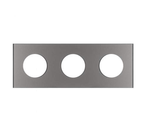 Рамка на 3 поста Arlight 43840 GLARE