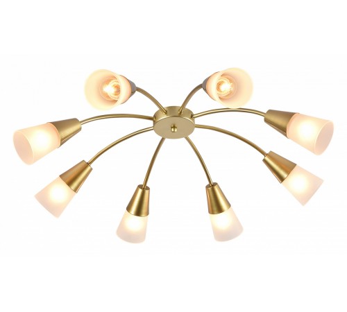 Потолочная люстра Escada 1100/8P Gold Aquilegia