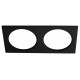 Рамка на 2 светильника Italline IT08-8038 black IT08