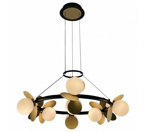 Подвесная люстра iLedex C4641-9 MBK+SGD Savage