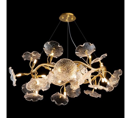 Подвесная люстра iLamp 9070-D800 GD Savage