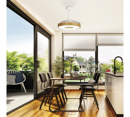 Светильник с вентилятором Mantra (люстры-вентиляторы) 8217 Coin