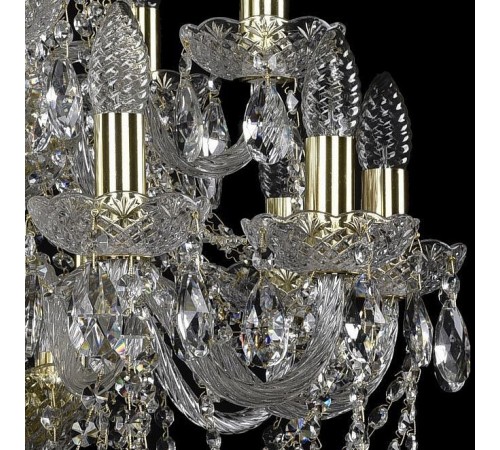 Подвесная люстра Bohemia Art Classic 11.12.10+5.195.2d.XL-85.Gd.Sp 11.12