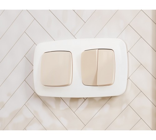 Клавиши для выключателя двухклавишного Ambrella Volt OP3030 Quant