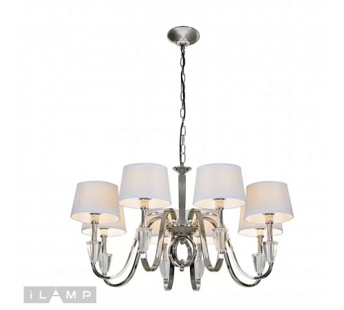 Подвесная люстра iLamp 82177/8 CR Opera