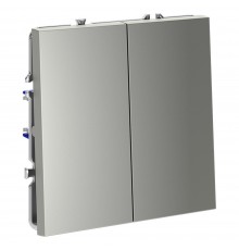 Выключатель проходной двухклавишный без рамки Voltum VLS020305 S70