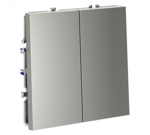 Выключатель проходной двухклавишный без рамки Voltum VLS020305 S70