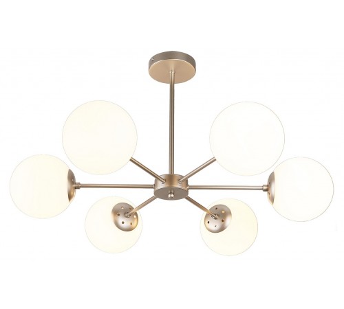 Люстра на штанге Escada 2110/6P Nickel ETHEREAL
