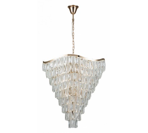 Подвесная люстра Indigo 12030/13P Gold Ambra