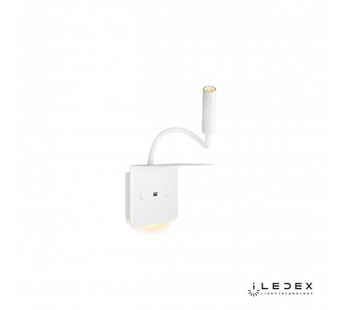 Бра с полкой iLedex 7031C WH Support