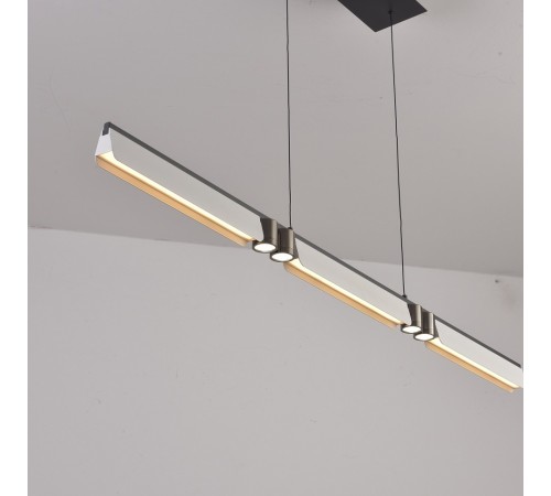 Подвесной светильник iLedex 9309D-1200-2 WH+BK Vision