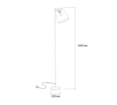 Торшер Escada 10185/T Grey Hall