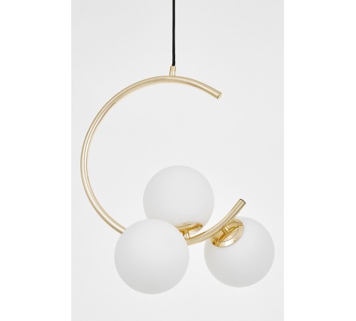 Подвесная люстра LUMINA DECO LDP 7031-3 F.GD BONIO