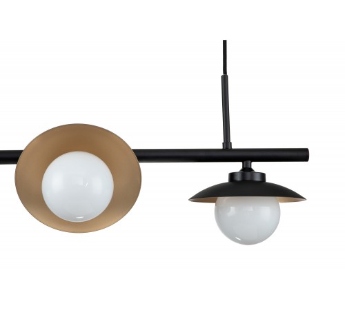 Подвесной светильник Indigo 10015/4P Black Corazza