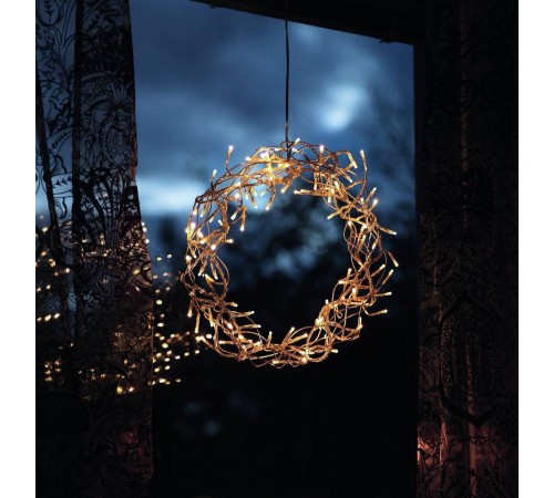 Венок световой (30х6 см) Curly 411012