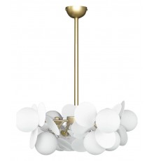 Люстра на штанге Loft it 10008/8 white Matisse