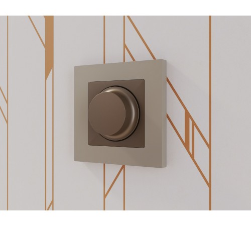 Рамка на 1 пост Ambrella Volt AF220361 Techno