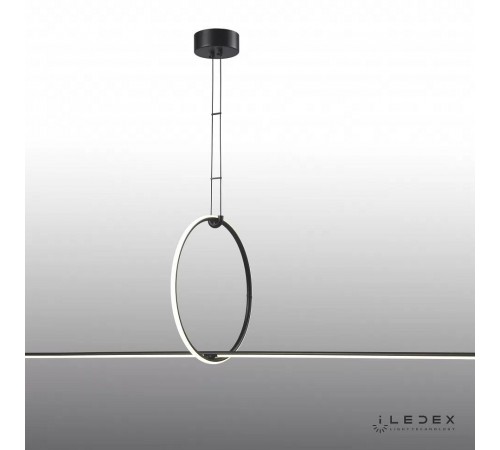 Подвесной светильник iLedex 10339P/A2-35W-3000K BK-WH Zoom