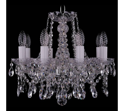 Подвесная люстра Bohemia Ivele Crystal 1413/8/141/Ni 1413