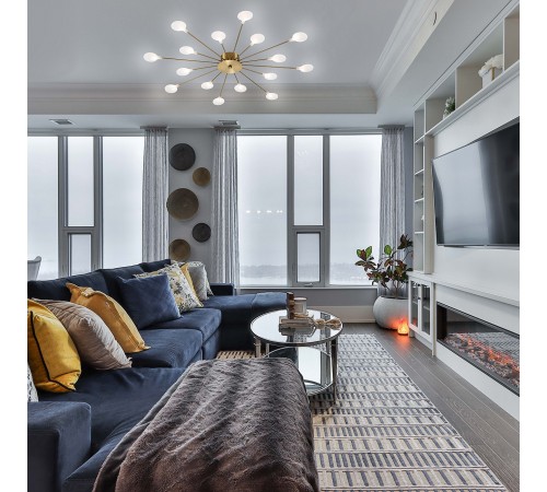 Потолочная люстра Escada 2109/16 Copper Starfall