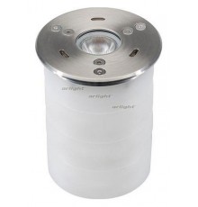 Встраиваемый в дорогу светильник Arlight 024938 KT-AQUA-R85-7W Warm3000 (SL, 25 deg, 12V)