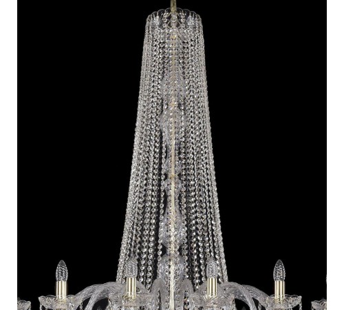 Подвесная люстра Bohemia Ivele Crystal 1402/20/530/h-164/G 1402