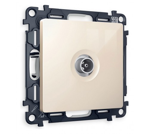 ТВ-розетка оконечная без рамки Ambrella Volt MA313010 Quant