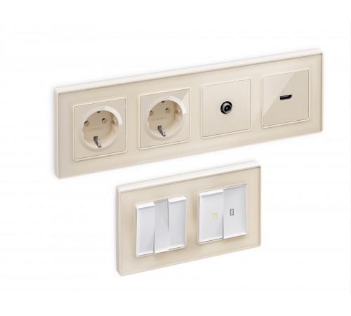 Рамка на 3 поста Ambrella Volt AF580303 Arctic