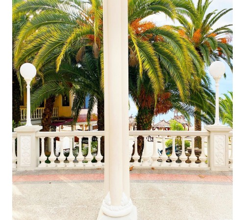 Наземный высокий светильник Fumagalli G40.163.000.WYE27 Globe 400