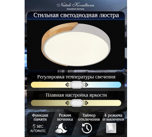 Накладной светильник Natali Kovaltseva LED LAMPS 81181 Scandinavian