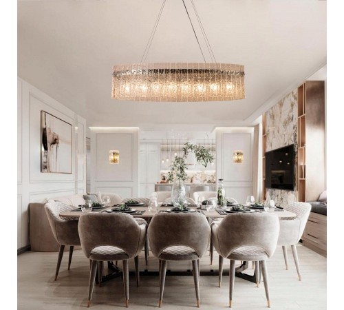 Подвесная люстра Loft it 10297/1000 Nickel Nevada