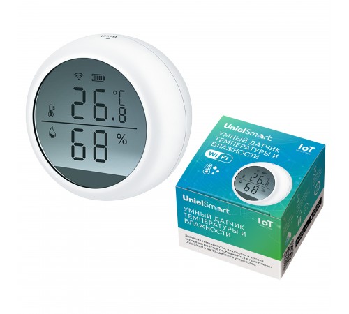 Датчик температуры и влажности Uniel UL-00011704 USN-A502
