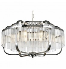 Подвесная люстра iLamp P9574-6 CR+CL Qeens