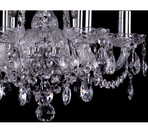Подвесная люстра Bohemia Ivele Crystal 1402/6/141/Ni 1402