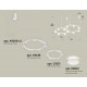Подвесная люстра Ambrella Light XR92081004 XR
