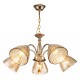 Подвесная люстра Escada 658/5PL Gold Freesia